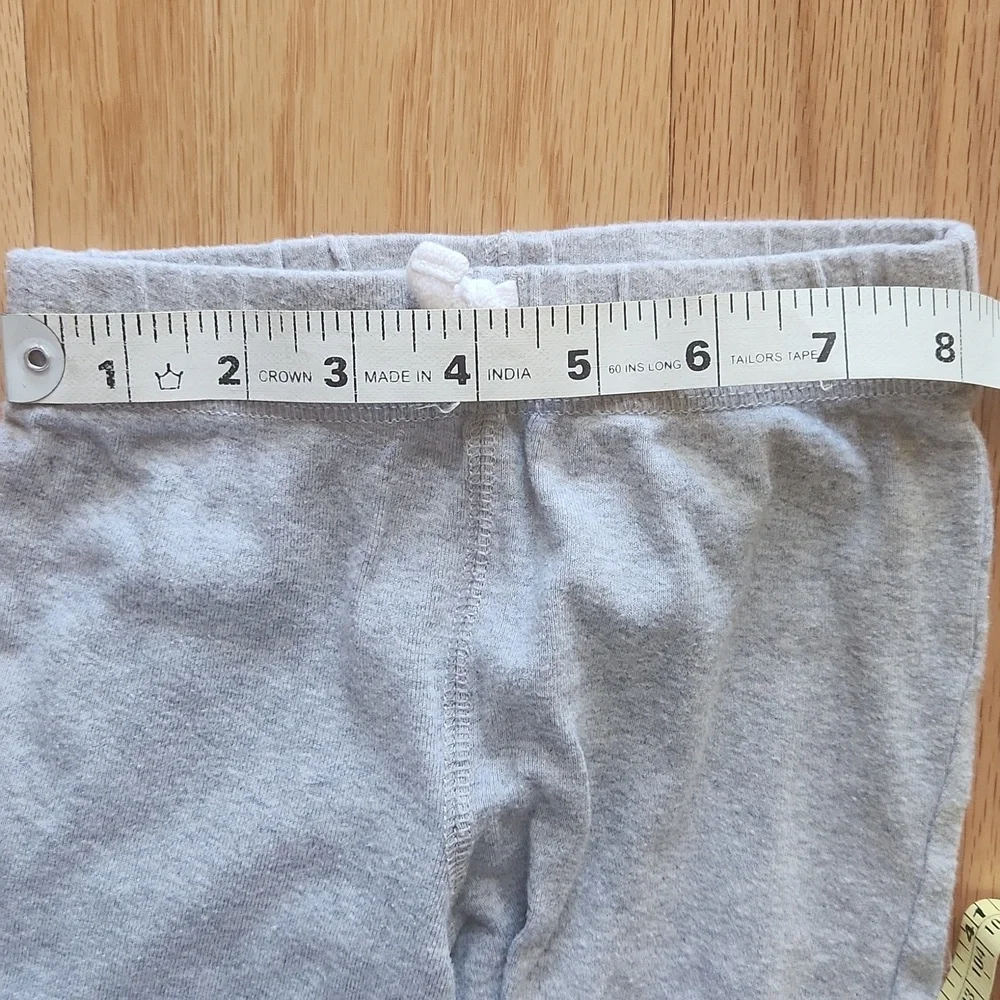 Set of 2 Carter's Pants 18 Months Grey and Black